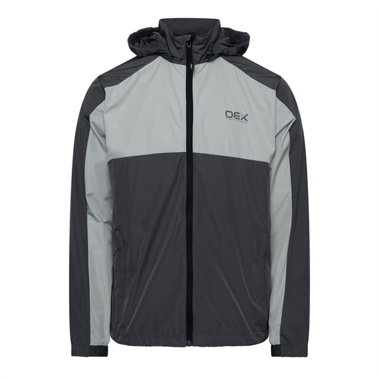 Men's OEX Grampian Windrun in Charcoal/Lt Gry - Image 1