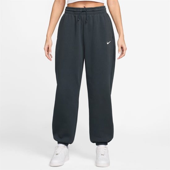 Women's Nike Phoenix Fleece Joggers in Seaweed/Sail - Image 1