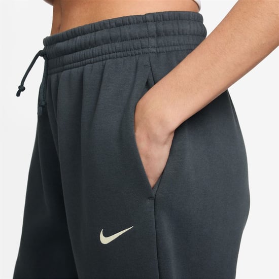 Women's Nike Phoenix Fleece Joggers in Seaweed/Sail - Image 3