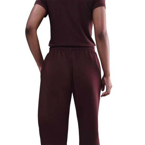 Women's Nike Phoenix Fleece Joggers in Burgundy Crush - Image 2