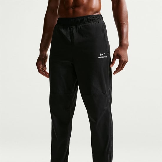 Men's Nike Pro Therma Fit in Black/White - Image 1