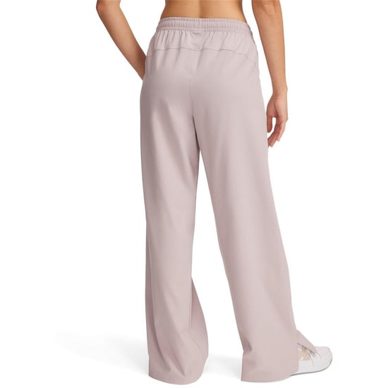 Women's Under Armour Rival Wide Leg pn in Gray - Image 2