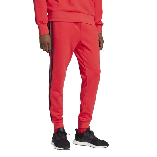Men's adidas M 3s Ft Tc pt in Pure Ruby/Black - Image 6