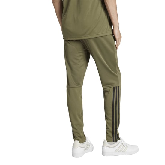Men's adidas Sereno AEROREADY Regular Slim Tapered Pants in Olive Strata - Image 3