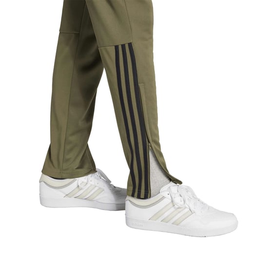 Men's adidas Sereno AEROREADY Regular Slim Tapered Pants in Olive Strata - Image 5