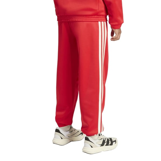 Men's adidas T M Stadium P in Ruby/Off White - Image 3
