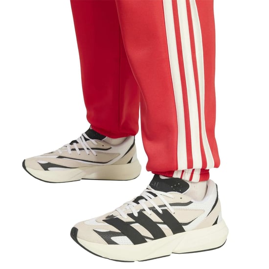 Men's adidas T M Stadium P in Ruby/Off White - Image 5