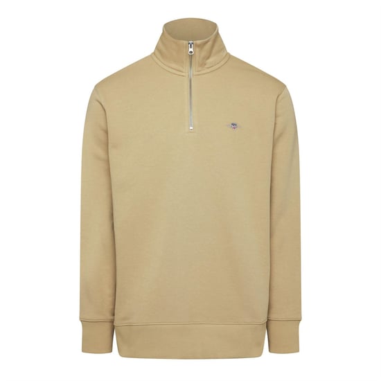 Men's Gant Reg Shield Half in WOODY BEIGE - Image 1