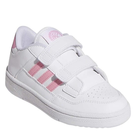 Boys adidas Rapid Court C in Ftwr White/Blis - Image 3