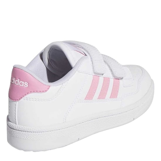 Boys adidas Rapid Court C in Ftwr White/Blis - Image 4