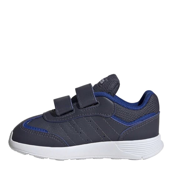 Boys adidas Tensaur Switch Cf I Low Top Trainers Unisex Kids in Shadow Navy/Ftw - Image 2