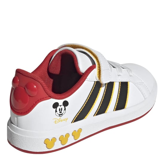 Boys adidas Grand Court M in Ftwr White/Core - Image 4