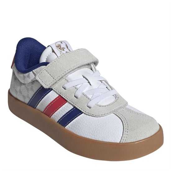 Boys adidas Vl Court 3.0 Trainers in Ftwr White/Pure - Image 3