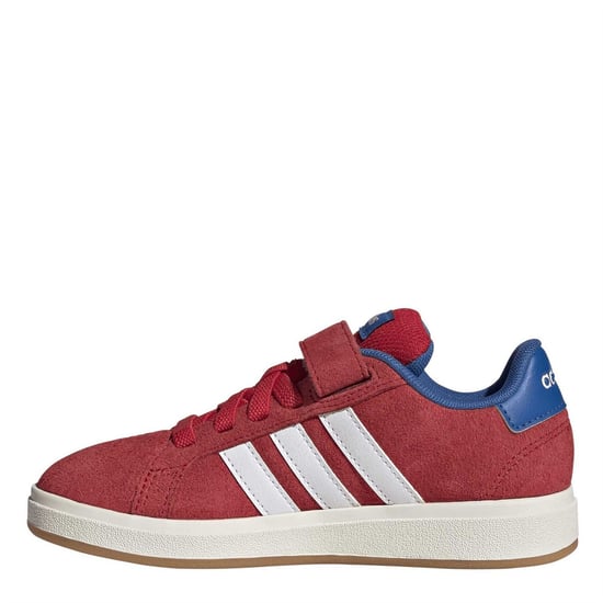 Boys adidas Grand Court Trainers in Pure Ruby/Core - Image 2
