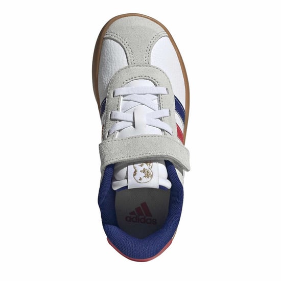 Boys adidas Vl Court 3.0 Slip On Trainers in Ftwr White/Pure - Image 5