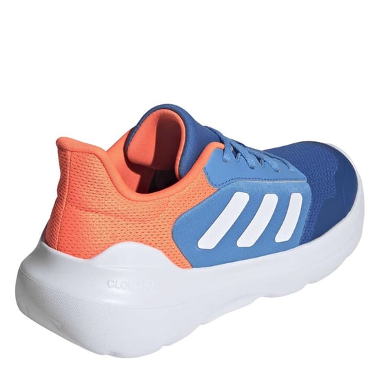 Boys adidas Tensaur Run 3 in Ray Blue/Ftwr W - Image 4