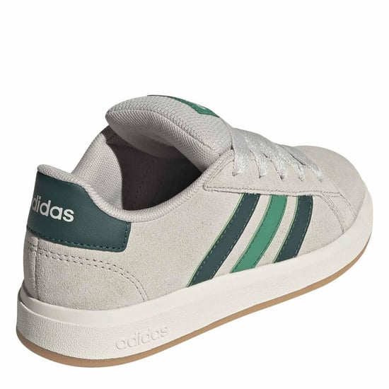 Boys adidas Grand Court 0 in Wonder Alumina - Image 4