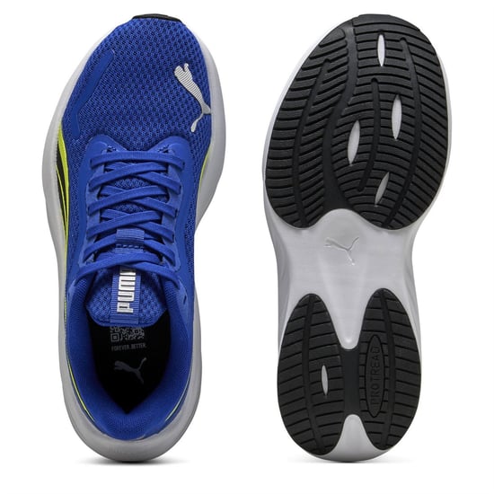 Boys Puma Pounce Lite Jr Runners Unisex Kids in Vvd Blu-Lmon S - Image 3
