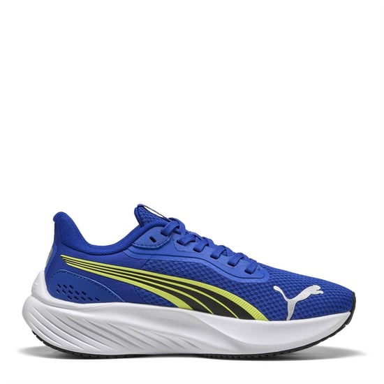 Boys Puma Pounce Lite Jr Runners Unisex Kids in Vvd Blu-Lmon S - Image 4