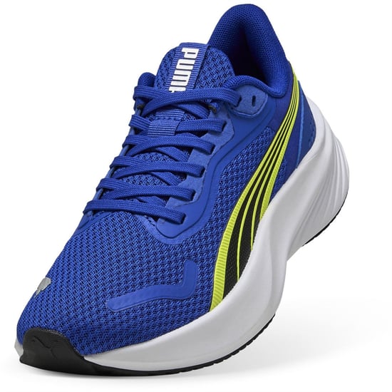 Boys Puma Pounce Lite Jr Runners Unisex Kids in Vvd Blu-Lmon S - Image 6