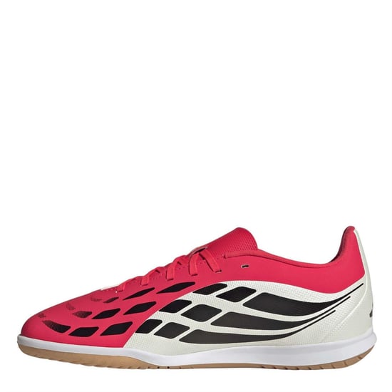 Boys adidas Pred Clb In S in Lucid Red/Core - Image 2