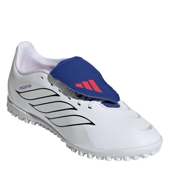 Boys adidas Pred Clb Ft T in Ftwr White/Zero - Image 3