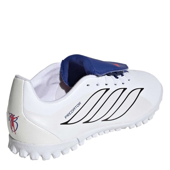 Boys adidas Pred Clb Ft T in Ftwr White/Zero - Image 4