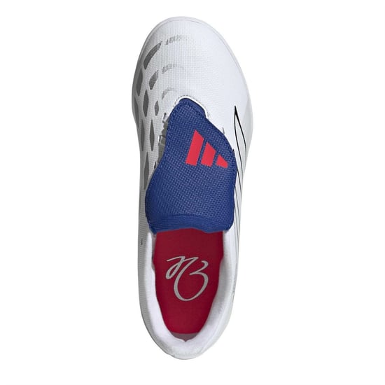 Boys adidas Pred Clb Ft T in Ftwr White/Zero - Image 5