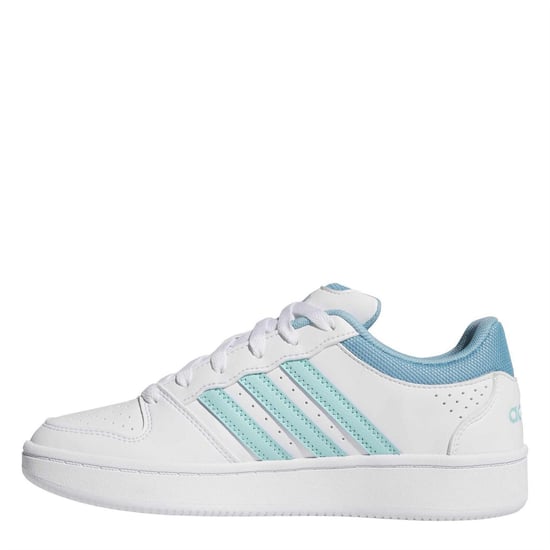 Women's adidas Hoops Classic in Ftwr White/Flas - Image 2