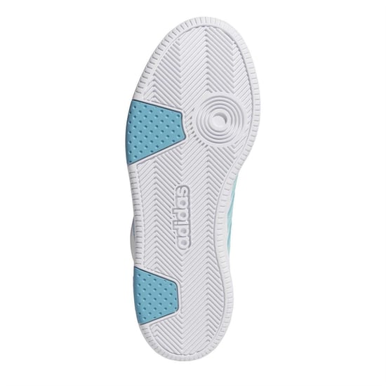 Women's adidas Hoops Classic in Ftwr White/Flas - Image 6