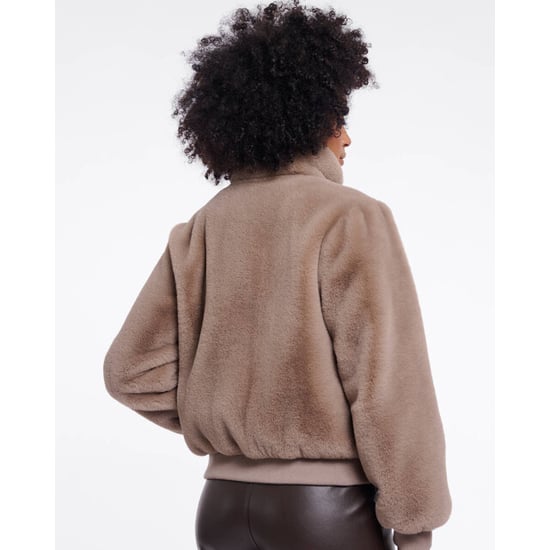 Rino & Pelle Ambra.7002611 rino en pelle short faux fur jacket mocha latte - Image 3