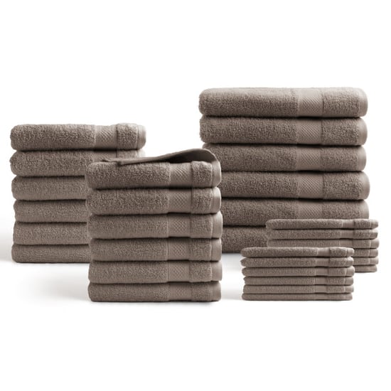 DoubleDry Handdoeken 30-delig set hotel kwaliteit 500 g/m2 - - Image 1