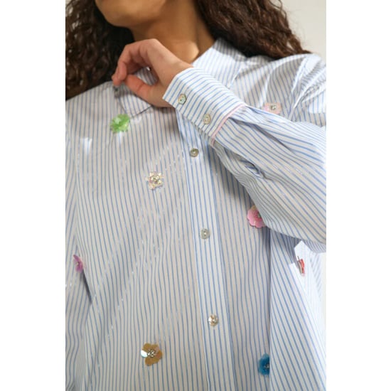 Nümph 707142 nulili sequins shirt flaoty blue - Image 3