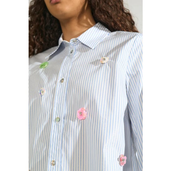 Nümph 707142 nulili sequins shirt flaoty blue - Image 4
