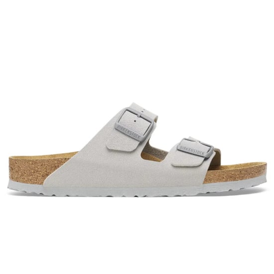 Birkenstock Arizona birko-flor smal voetbed grijze unisex slipper - Image 5