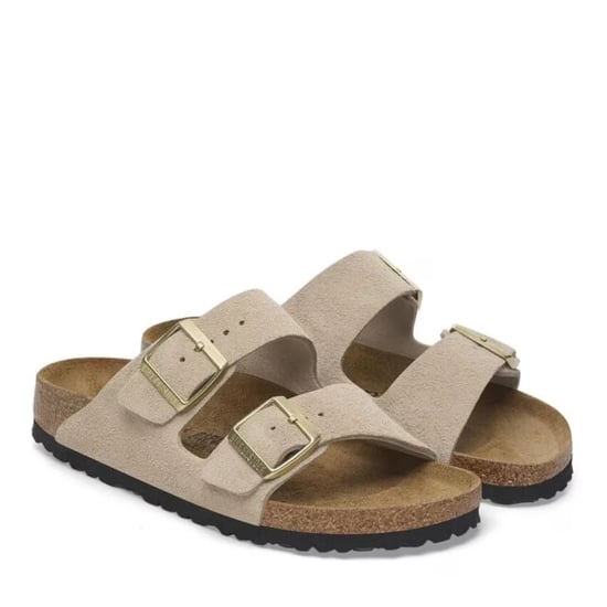 Birkenstock arizona suède sandcast platte sandalen unisex - Image 5