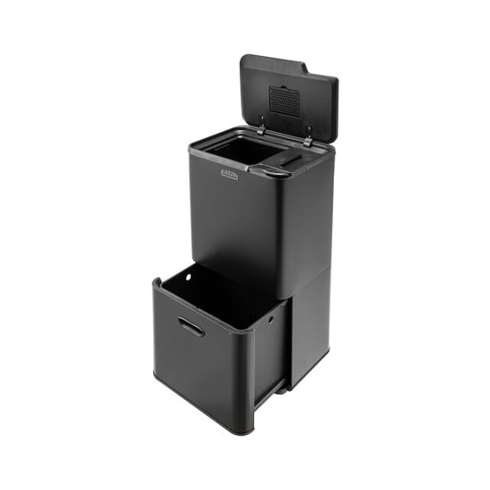 Luzzo ® kansas push prullenbak 63 liter afvalscheiding 4 vakken afval scheiden - Image 4