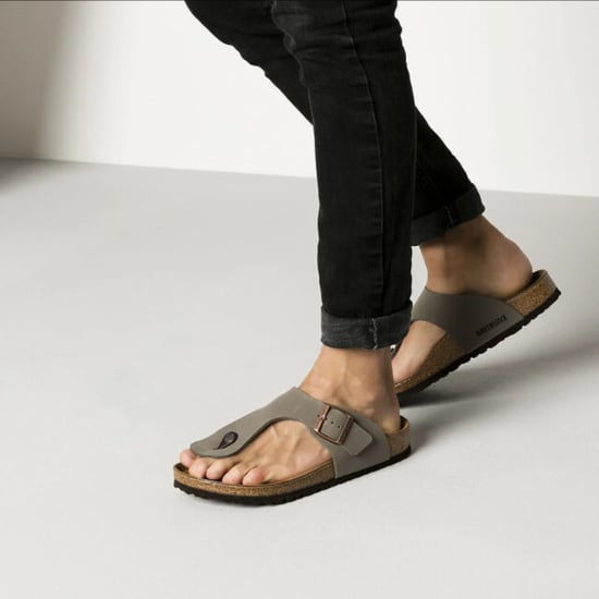Birkenstock Ramses stone normaal voetbed heren slipper - Image 3