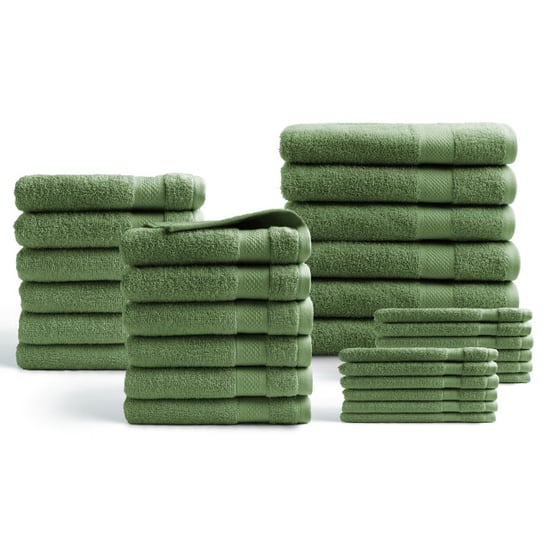 DoubleDry Handdoeken 30-delig set hotel kwaliteit 500 g/m2 - - Image 1