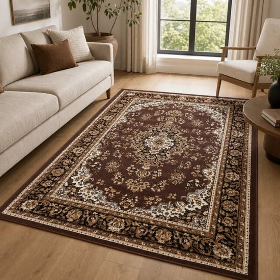 Muratap Nain klassiek vintage oosters vloerkleed medaillon 160x230 cm - Image 1
