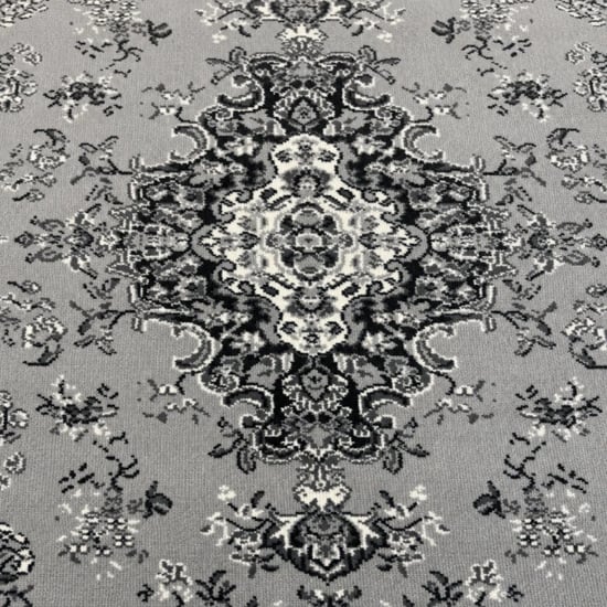 Muratap Nain klassiek vintage oosters vloerkleed medaillon zilver- 160x230 cm - Image 5