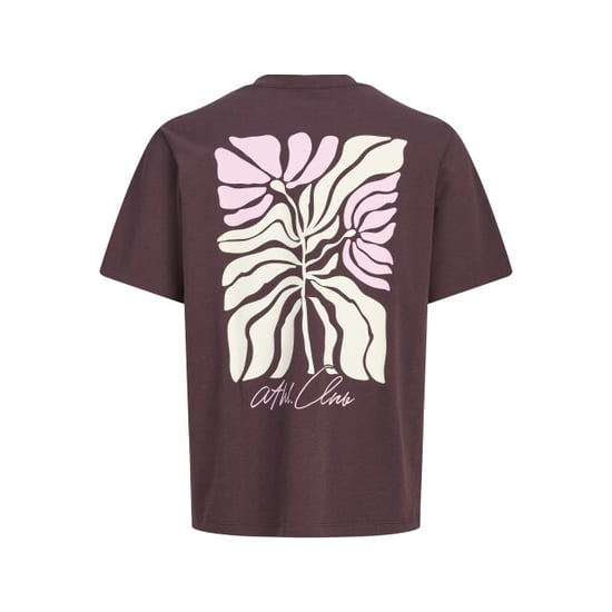 Jack & Jones jcoabstract flower back print tee s 12311589 fudge - Image 2