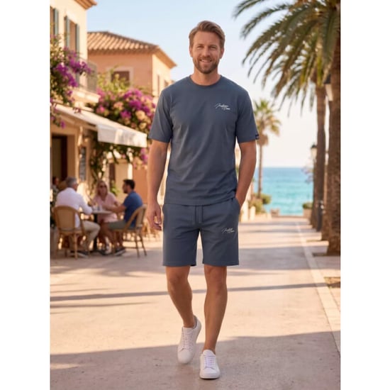 Indigo Denim Denim jogging zomerset katoen petrol blue - Image 3