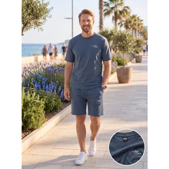 Indigo Denim Denim jogging zomerset katoen petrol blue - Image 4