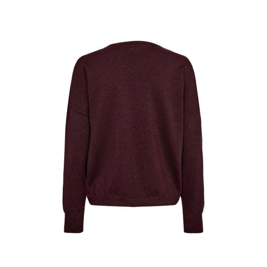 Nümph 707060 nudayletta lurex v-neck pullover fig - Image 3