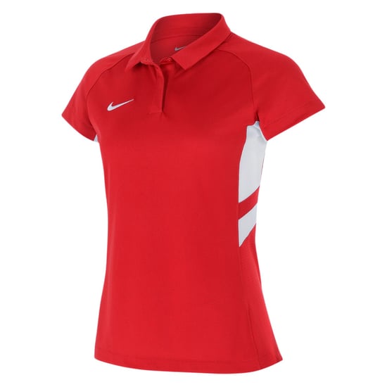 Nike Dames Contrast Paneel Raglan Polo Shirt (Universiteit Rood/Wit) - Image 3