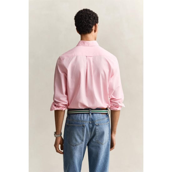 Gant Heren Poplin Overhemd (Roze) - Image 2