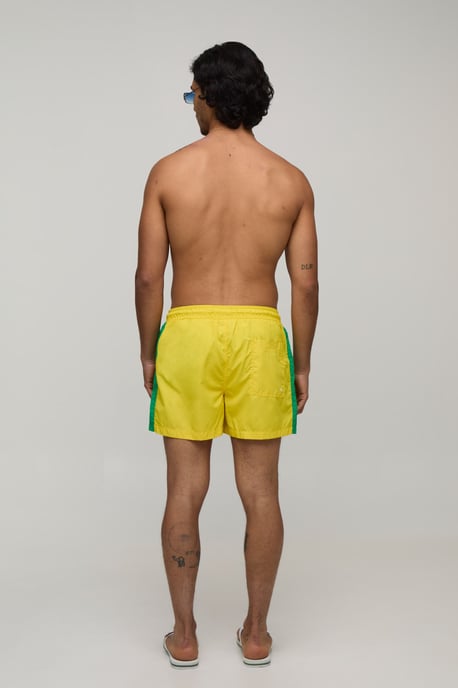 Side Stripe Mid Length Swim Short - Image 2