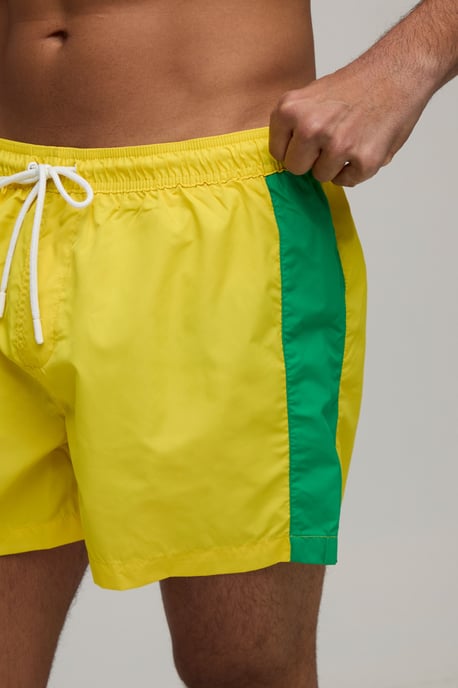 Side Stripe Mid Length Swim Short - Image 3