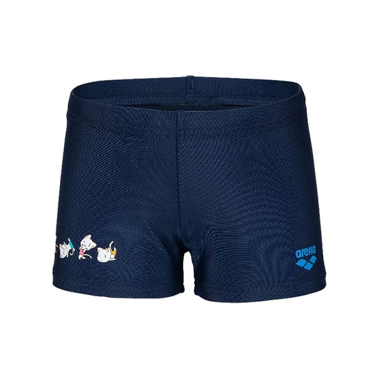 Boys Arena Graphic Swim Shorts in Navy - Image 1